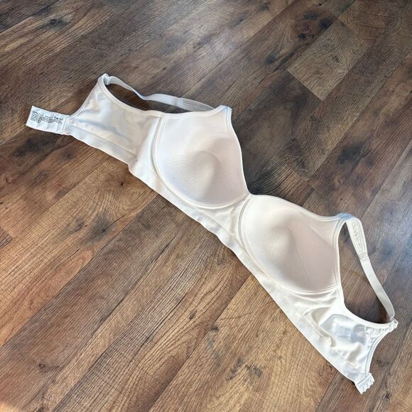 Bali White Comfort Bra 40C no underwire great preworn condition - Picture 6 of 7